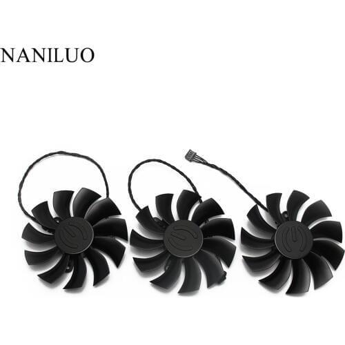 PLA09215B12HH DC12V 0.55A New Original for EVGA GTX 1080TI FTW3 DT GAMING Video Graphics card cooling fan