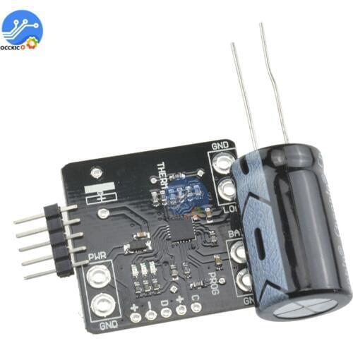 BMS Lithium Battery Charger Board MCP73871 USB DC 5V Power Solar Lithium Charger Board 3.7V/4.2V Battery Balancer Charger Module