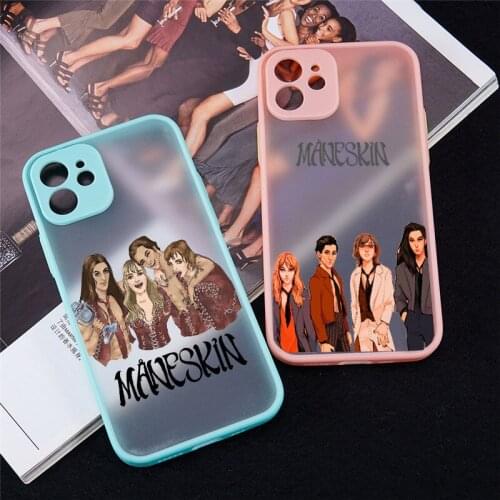 Fashion Cartoon Schnauzer Dog Phone Case for Iphone XR 11 12 Pro Max Xs Max 6 7 8 Plus X Soft Bumper Hard PC Clear Cover Shell