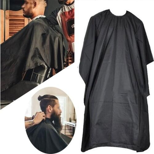 Hair Cut Cape Waterproof Hair Cutting Apron Salon Supply Perm Shawl Haircut Cape Hairdressing Capes Black Apron Hairdressing