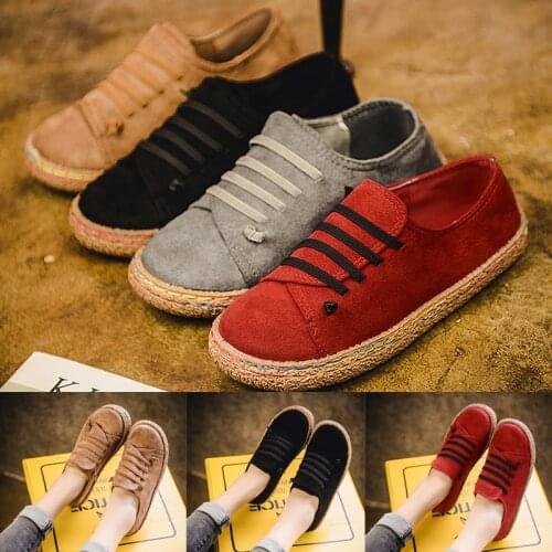 New Fashion Ladies Shoes Retro Flat Shallow Mouth Shoe Cover Lazy Casual Shoes