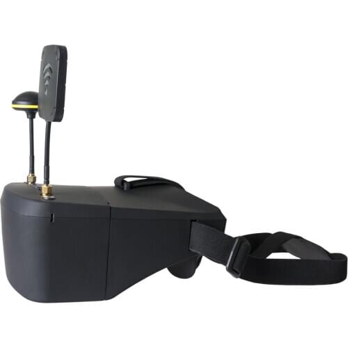 LS-800D VR FPV Goggles 5.8G 40CH Receiver 5 Inch Monitor 16:9 w/ DVR Auto-searching 2000mAh Battery for RC Quadcopter Airplane