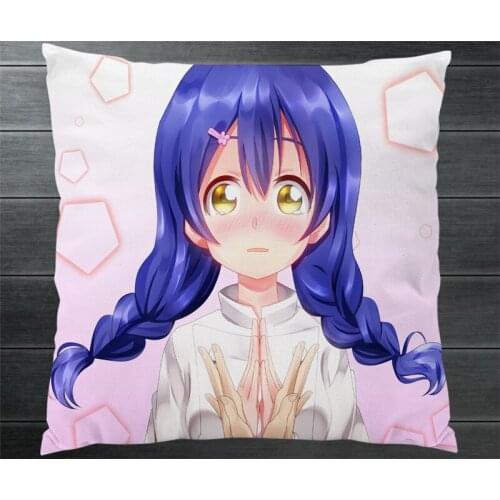 Food Wars!: Shokugeki no Soma Megumi Tadokoro Two Sides Pillowcase Manga Anime Pillow Cushion Case Cover Cosplay Gift New P15