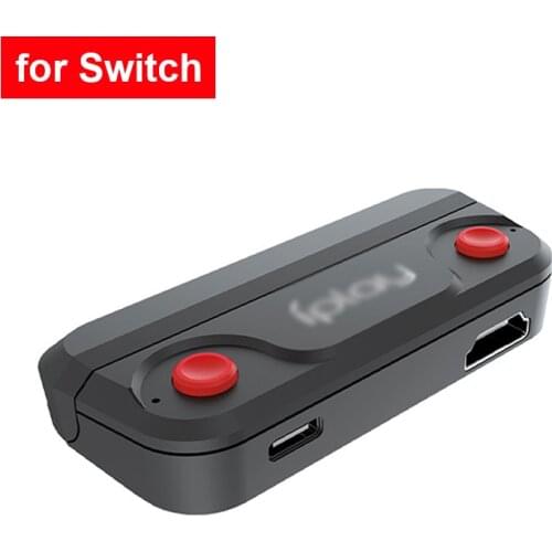 For NS Switch Projection Screen Converter HDMI Video Converter Portable Game Console Projection Screen TV Projection