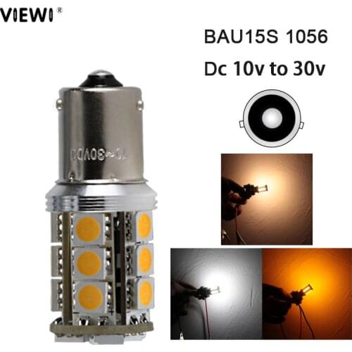 Ampoule BAU15S led bulbs on cars canbus 3W 12v 24v Auto interior light truck running lamp Drl with turn signals bulb 12 24 volt