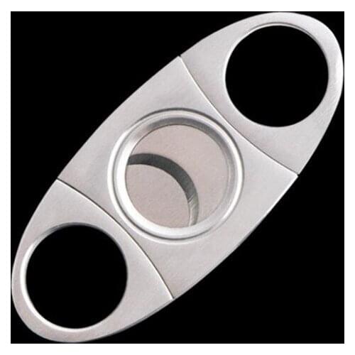 High Quality Cigar Cutter New Stainless Steel Metal Classic Cutter Guillotine Cigar Scissors Gift