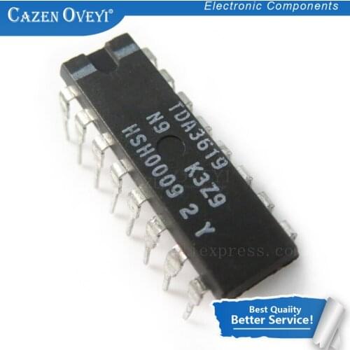 2pcs/lot TDA3619 DIP-16 3619 DIP16 In Stock