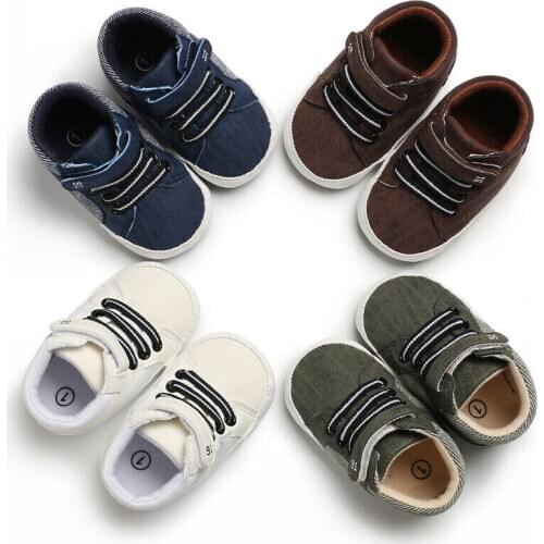 Newborn Baby Boy Girls Soft Sole Crib Shoes Warm Boots Anti-slip Sneakers Baby Casual Shoes 0-18M
