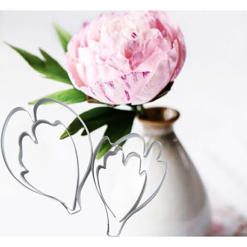 Gumpaste Peony flower Cutter Sugar Flower Mould Fondant Decoration Mould