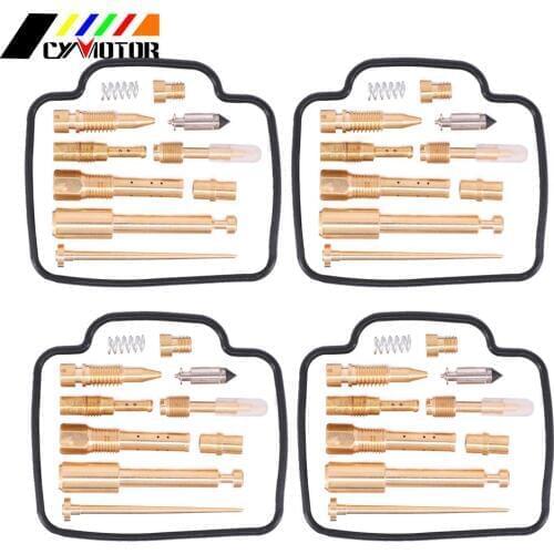4 Set Motorcycle Carb Carburetor Repair Kit Maintenance Jet For Honda CB750 RC42 1992 1993 1994 1995 1996 1997 1998 1999-2008