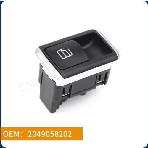 It is suitable for Mercedes-Benz C-class W204/GLK-class X204 lifter single switch button 2049058202 auto parts