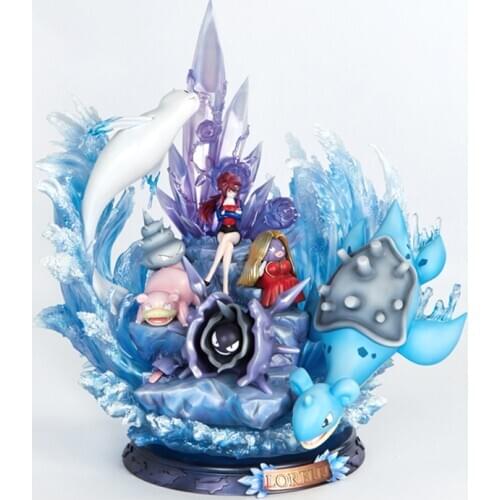 Pokemon Iron Shell, Riding Dragon, Trainer, GK Figure SIZE: 41*35*40CMH