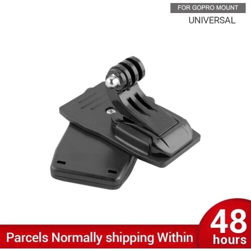 360 Degree Rotary Backpack Hat Clip Clamp+ J-hook Mount Adapter for GoPro Hero 9 8 7 6 5 4 Yi 4K Eken Sjcam Action Cam Accessory