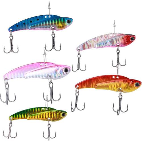 3PCS High Quality Fishing Lure 20g Crankbait Fishing Wobblers Metal Artificial Fishing Bait Hard Fishing Lure Fishing Tackle