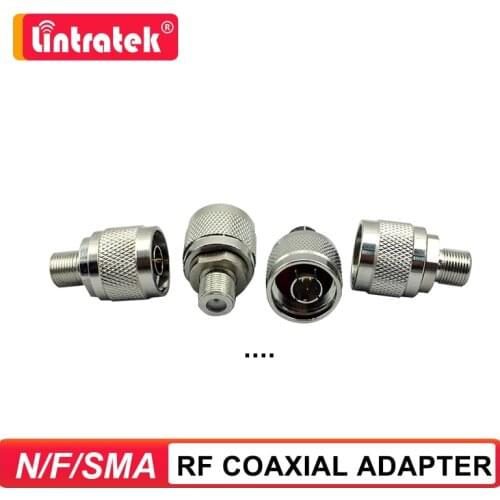 RF Coaxial Adapter N Male SMA to F Female Connector for 2G 3G 4G Mobile Phone Cellular Amplifier Signal Repeater Booster