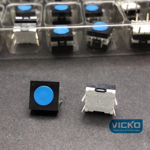 Japan NKK touch switch JB-15 JB-15FBP2 button touch 10*10*4.3 10*10*4.3mm flat thin seal 500 million life