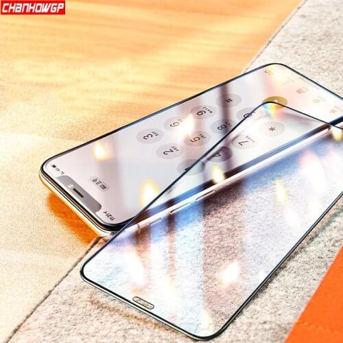 5D Full Glue Cover Tempered Glass For iPhone 11 Pro XS Max XR X Screen Protector For iPhone 6 6s 7 8 Plus Protective Film Glas