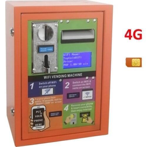 2021 Innovative Product Ideas Wall Mounted 4G Coin Banknote Operated Payment Vending Machine