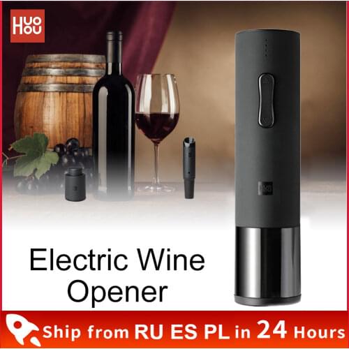 Xiaomi Automatic Bottle Opener for Red Wine Foil Cutter Electric Red Wine Openers Jar Opener Stopper Fast Decanter Set Gadgets