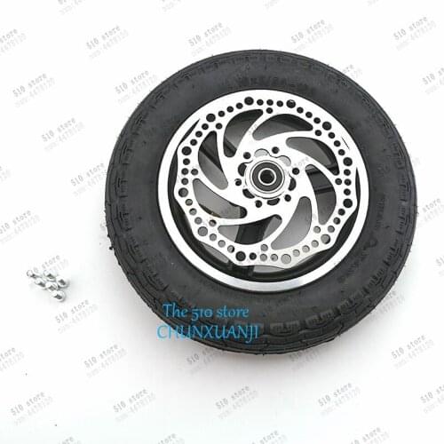 Free shipping 10x2 54-152 tire inner tube and alloy rims hub fits Electric scooter balance car Wheelbarrow wheelchair