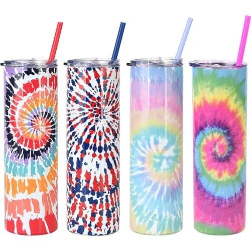 Stainless Steel Cup 20-ounce Colorful Double Wall Cup Double-wall vacuum insulation layer Splash-proof slim and easy to hold