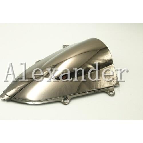 HotSale For Honda CBR250RR 2017 2018 silver Windshield WindScreen Double Bubble CBR250 RR CBR 250RR CBR250 RR 17 18