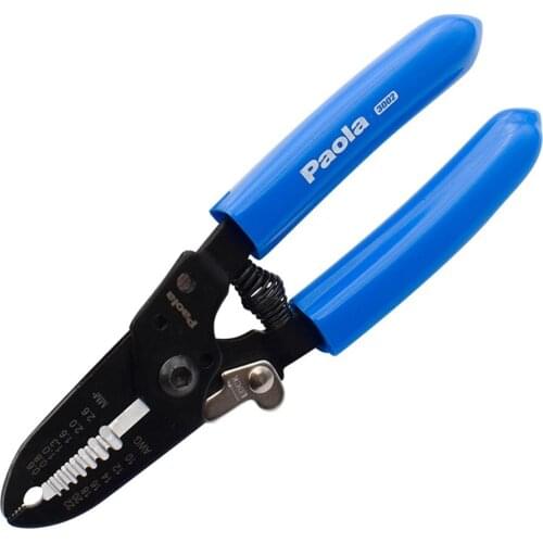 6" Manual Wire Stripper Cutter Hand Tool Wire Stripping Plier Crimping Car Connector Bolt Cable Repair Accessories