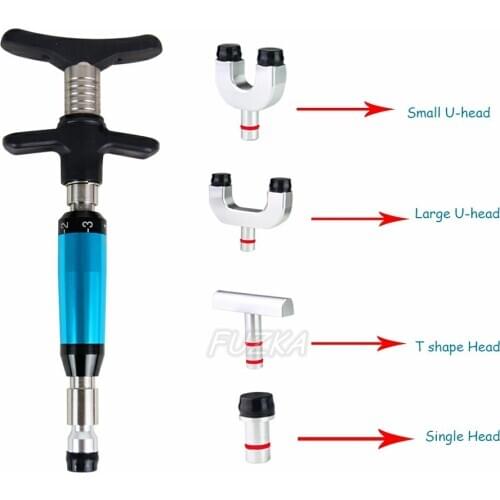 Chiropractic tools massage for backbone modulation and adjustment 4 heads chiropractic high quality Manual Correction Gun