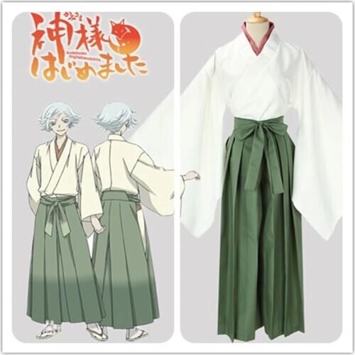 Kamisama Kiss Hajimemashita Love Mizuki Cosplay Costume Kimono Halloween Unisex Costumes