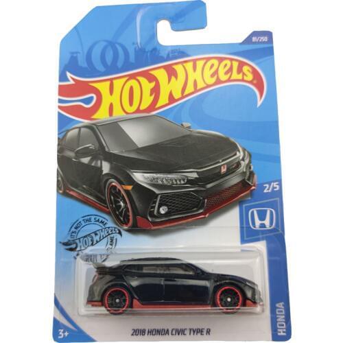 2020 Hot Wheels 1:64 Car 2018 HONDA CIVIC TYPE R ESTATE Collector Edition Metal Diecast Model Cars Kids Toys Gift