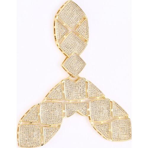 Trendy Jewelry Findings Micro Pave Zircon Connectors Charms For Pearl Necklace Jewelry Making DIY Handmade Accessories