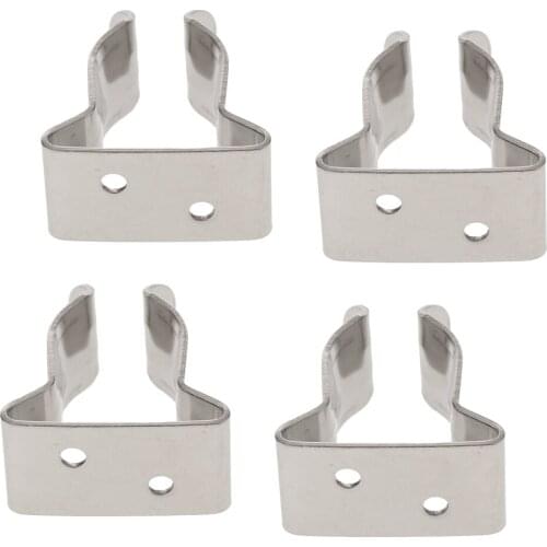 Stainless Steel Marine Clip Spring Clamps 5/8inch To 1inch Snap Hooks Holder