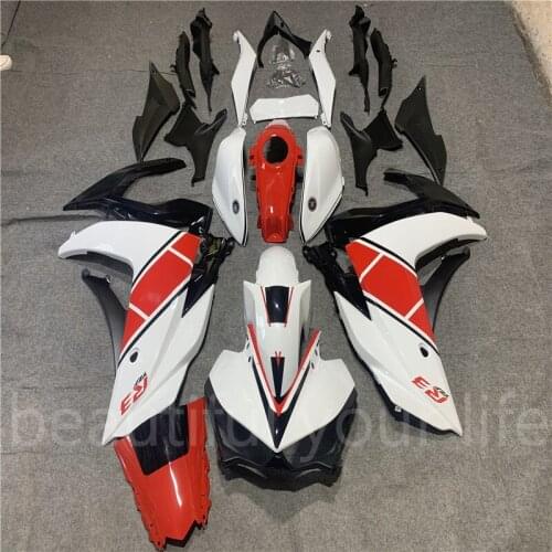 New ABS motorcycle fairing kit for Yamaha YZF 600 R6 2003 2004 2005 YZF-R6 03 04 05 Customized flame body fairing white