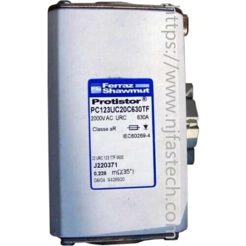 New original 630A 2000V PC123UC20C630TF Ferraz shawmut fuse prices power fuse cartridge fuse