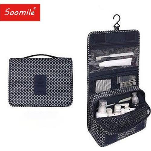 Bath Hanging Travel Men Toiletry Bag Male Waterproof Travel Organizer Nylon Necessaire Make Up Bag Neceser Cosmetic Bags Kits