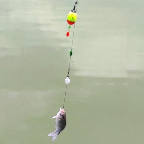 Stainless Steel Spring Fishhook Automatic Fishing Hook Trigger Bait Catch Ejection Catapult Full Speed ​​Fishing Tackle