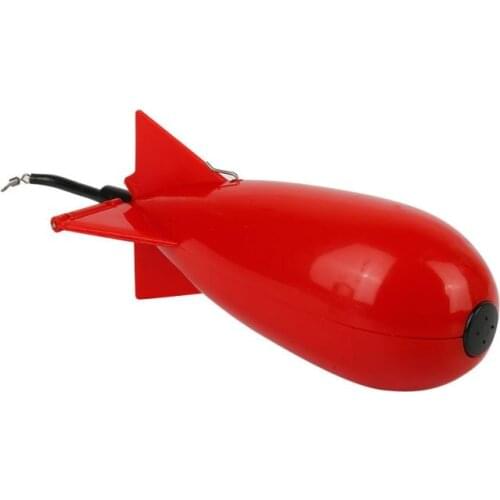 Carp Fishing Rockets Bomb Fish Hook Fishing Tackle Rocket Feeder Float Attract Floating Bait Container Fishing Tools Accessories