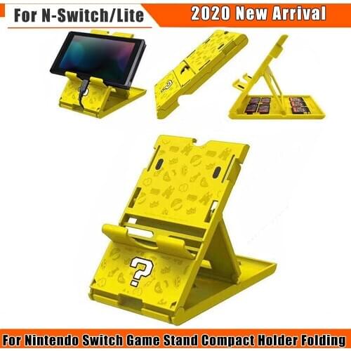 2020 New For Nintend Switch NS Red/Black Colors Adjustable Stand Nintendos Switch Bracket for Nintendo Switch Console