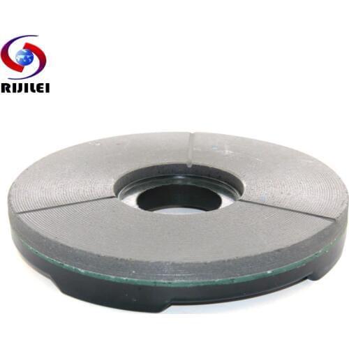 RIJILEI 4inch Diamond Resin Grinding Discs For Marble Polishing 100mm Resin bond polishing pad BLACK RED WHITE BUFF Disc YG23-1