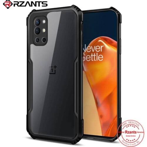 Rzants For OnePlus 9R OnePlus 9 OnePlus 9 Pro Casing Soft Phone Case Clear Slim Cover Double Casing