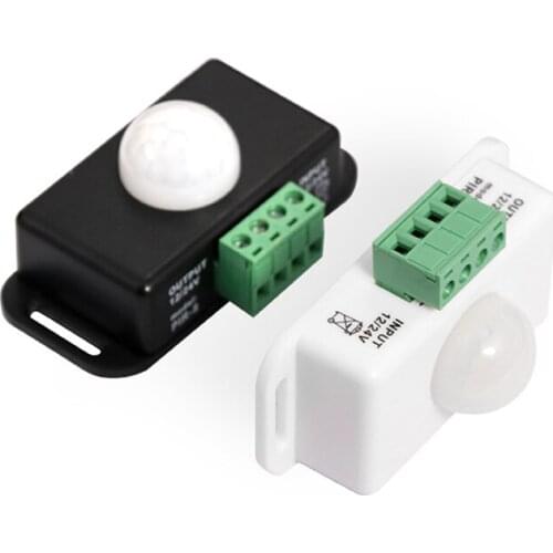 PIR Sensor LED Motion Sensor Detector Switch Motion Timer Function Sign Control PIR Controller for LED Strips Lighting