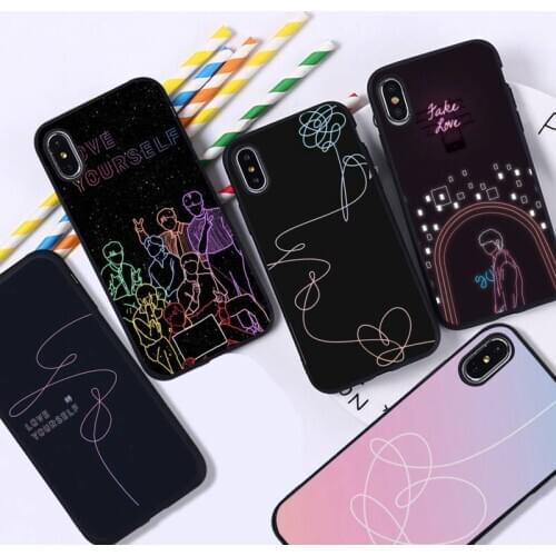 YNDFCNB Love Yourself Art Phone Case for iPhone 11 12 pro XS MAX 8 7 6 6S Plus X 5S SE 2020 XR cover