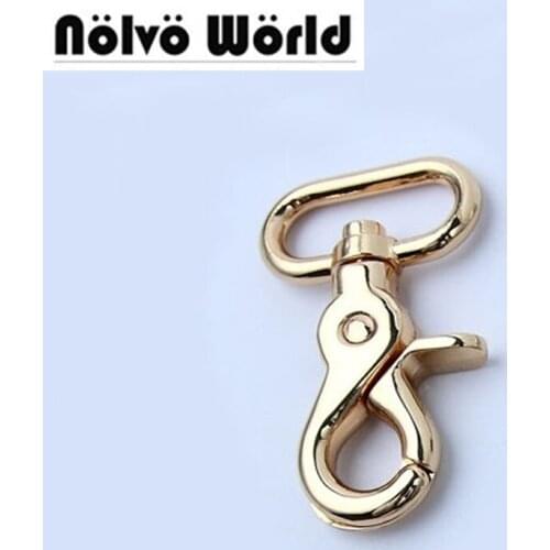 30pcs 5.7*2.5cm 1 Inch trigger snap hook swivel clasp lobster claws swivel hooks hardware hook clasp