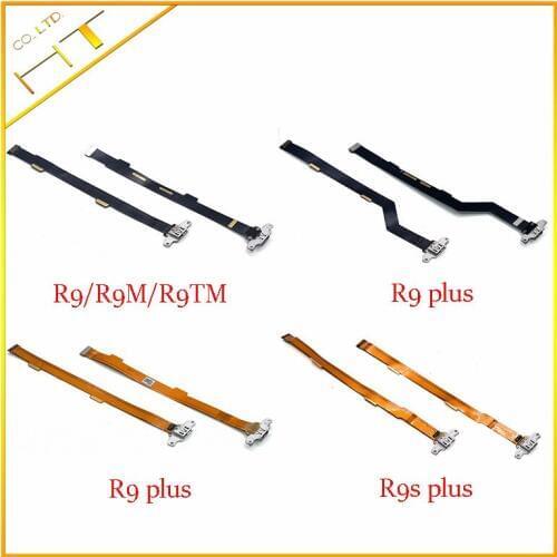 5pcs USB Charging port Flex Cable Charger Connector Dock Plug Flex Cable Ribbon for R9 R9M R9TM/R9KM/ R9S /R9 plus/R9S plus
