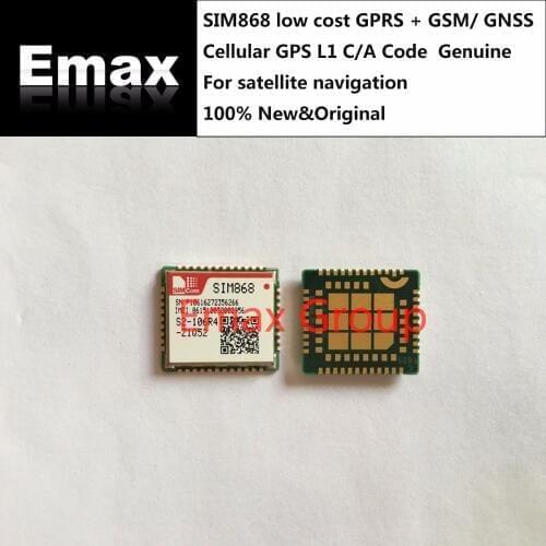 Free Ship 10PCS SIM868 low cost GPRS + GSM/ GNSS Cellular GPS L1 C/A Code 100% New Original Genuine For satellite navigation