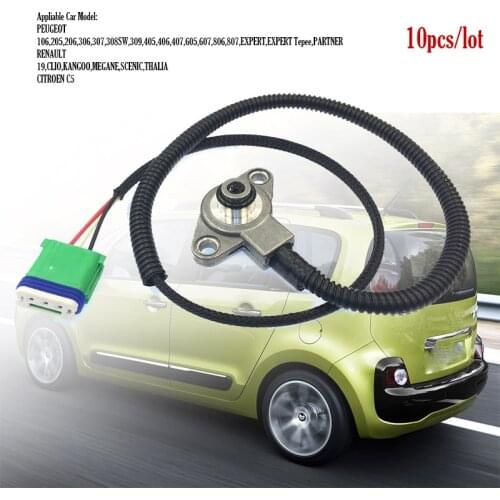 Transmission Pressure Sensor For Peugeot 206 307 Citroen C3 C4 C5 Renault 19 Gearbox HDI DPO AL4 IERNA 7700100009 252924 10pcs