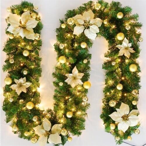 2.7m Wedding Rattan Garland Decorative Artificial Wedding Party Decoration Supplies