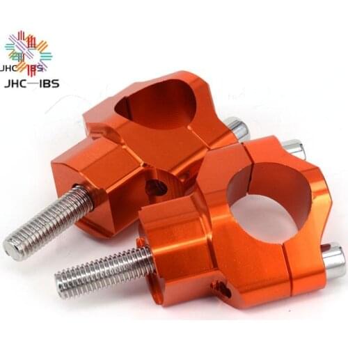 JFG 28MM Risers Bar Mount Clamp Handlebar Clamp For KTM SX SXF EXC XCW XCFW EXCF 125 200 250 300 350 400 450 500 530