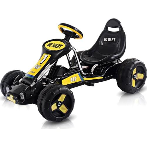 Go Kart Kids Ride On Car Pedal Powered Car 4 Wheel Racer Toy Stealth Outdoor New