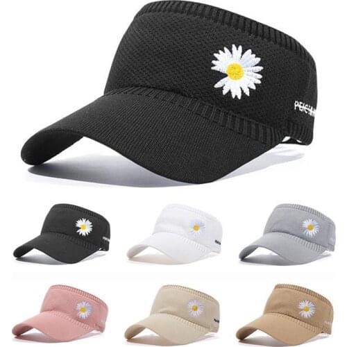 Tennis Caps Stylish Women Men Unisex Beach Sports Sun Visor Hat Golf Caps Summer Travel Sun Knitted Hat Outdoor Caps